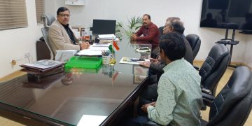 सीसीएल :- आरकेएमयू का प्रतिनिधिमंडल डीपी से मिला