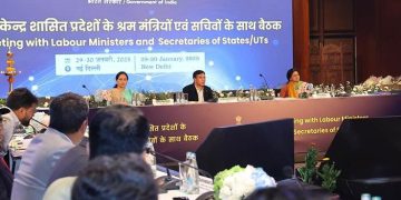 लेबर कोड – केंद्रीय श्रम मंत्री की राज्यों के श्रम मंत्रियों के साथ दो दिवसीय बैठक