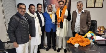 एनसीएल :- मालवीय पहुंचे फेडरेशन अध्यक्ष के दरबार