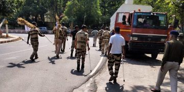 बीसीसीएल :- सीआईएसएफ ने नहीं करने दिया धरना,पुतला दहन